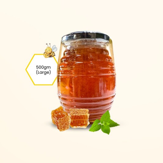 Diamond Honey Comb 500gm (Glass Jar)